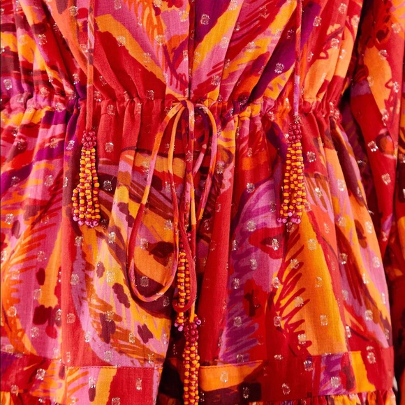 Farm Rio Banana Juice Cotton Minidress - Picture 11 of 15